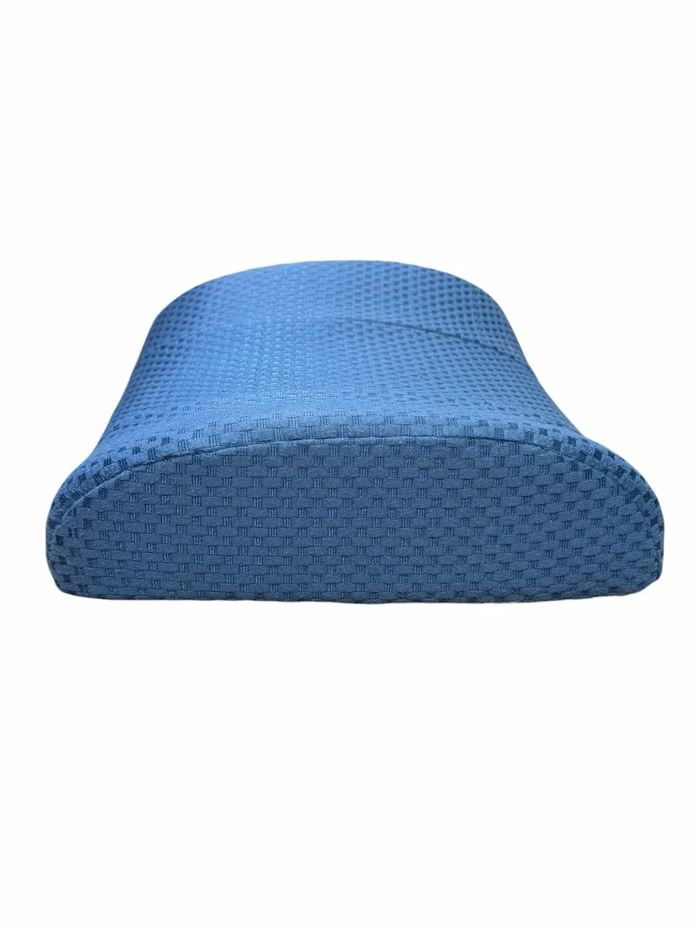 Therapist's Choice Blue Memory Foam Contoured Lumbar Support Pillow